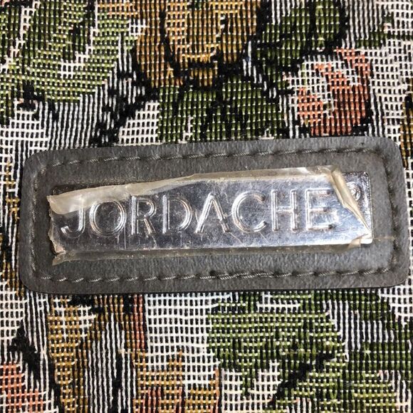 Jordache 80’s Floral Tapestry Bag - RARE retro handbag - Picture 3 of 11